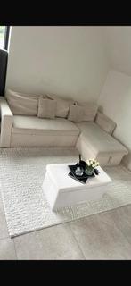 Witte Teddy Bank - Goede Staat!, Huis en Inrichting, Zetels | Complete zithoeken, Ophalen, Zo goed als nieuw