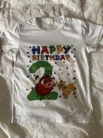 T-shirt verjaardag met Lion King figuren voor kind vn 2 jaar, Kinderen en Baby's, Ophalen of Verzenden, Zo goed als nieuw