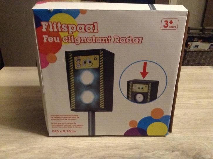 Plastic speelgoed kinderflitspaal (Nieuw) (Licht) (75 cm), Kinderen en Baby's, Speelgoed |Speelgoedvoertuigen, Nieuw, Verzenden
