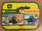 Puzzelbox 4 puzzels John Deere (nieuw!), Ophalen of Verzenden, Meer dan 50 stukjes, Nieuw, 4 tot 6 jaar