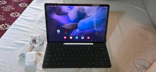 Samsung Galaxy Tab S7 fe Bijna nieuwe met toetsenbord., Computers en Software, Android Tablets, Zo goed als nieuw, Ophalen of Verzenden