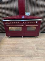 Prachtige Bordeaux Boretti Fornuis 150 cm (Gratis bezorgen), Oven, Ophalen of Verzenden, Zo goed als nieuw, Inbouw