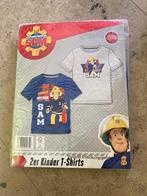 2 t-shirts brandweerman Sam 122, Nieuw, Ophalen