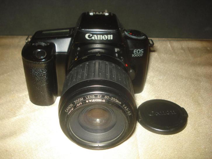 CANON EOS 1000F Autofocus + Objectif 80-200 MM, TV, Hi-fi & Vidéo, Appareils photo analogiques, Comme neuf, Reflex miroir, Canon