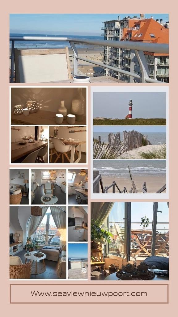 Penthouse voor 4 personen met zeezicht, Vakantie, Vakantiehuizen | België, Appartement, Aan zee