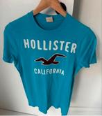 T-shirt bleu vif Hollister - petit, Enlèvement ou Envoi, Comme neuf, Taille 46 (S) ou plus petite, Bleu