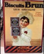 Rare panneau publicitaire vintage, biscuits Maria Galletas, Enlèvement ou Envoi