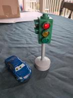 Speelgoed auto met stoplicht, Antiek en Kunst, Antiek | Speelgoed, Ophalen of Verzenden