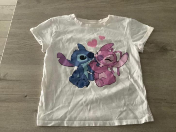 Disney Sticht kinder T-Shirt (Maat 110-116), Kinderen en Baby's, Kinderkleding | Maat 110, Zo goed als nieuw, Meisje, Shirt of Longsleeve