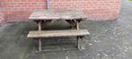 houten kinder picknick tafel, Ophalen, Gebruikt, Meubelstuk of Keukentje