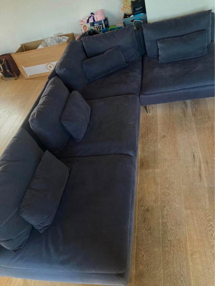IKEA SODERHAMN Sofa, Huis en Inrichting, Zetels | Zetels en Chaises Longues, Zo goed als nieuw, Overige maten, Hout, Metaal, Ophalen