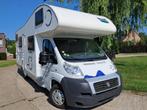 Mc louis Fiat 65000km 6 slaapplaatsen airco 2 zonnepanelen, Caravans en Kamperen, Mobilhomes, Diesel, Particulier, Meer dan 6