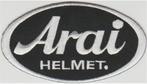 Arai Helmet stoffen opstrijk patch embleem #2