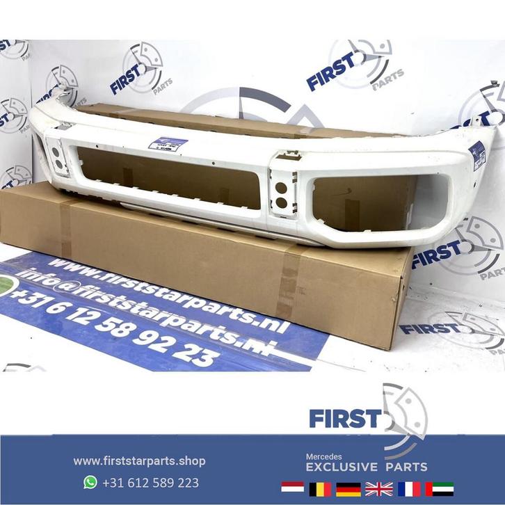 A4638850325 W463 G KLASSE G63 AMG VOORBUMPER origineel Merce, Auto-onderdelen, Carrosserie, Bumper, Mercedes-Benz, Voor, Gebruikt