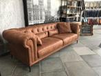 Verkoop chesterfield & chaise longue salons gecapitonneerd, Nieuw, Ophalen of Verzenden, 75 tot 100 cm, Vierpersoons of meer