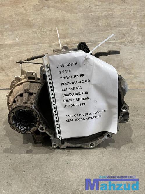 VW GOLF 6 1.6 TDI Versnellingsbak LUB 6bak handbak, Auto-onderdelen, Transmissie en Toebehoren, Volkswagen, Gebruikt, Ophalen