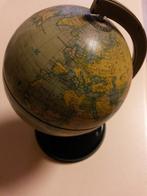 Vintage metalen globe uit de jaren 1930-1950, Enlèvement, Comme neuf