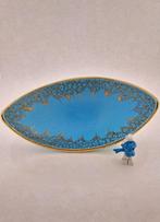 Schaal Dümler & Breiden, blauw met goud, Ophalen