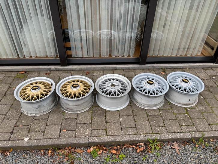 BBS AUDI velgen BBS RS, Auto-onderdelen, Banden en Velgen, Velg(en), 15 inch, Personenwagen, Gebruikt, Ophalen