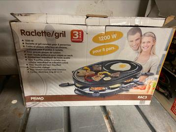 Raclette grill 1200 w, Electroménager, Appareils à gourmet, Comme neuf