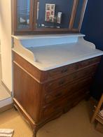 Coiffeuse /commode avec marbre et miroirs, Antiquités & Art, Enlèvement