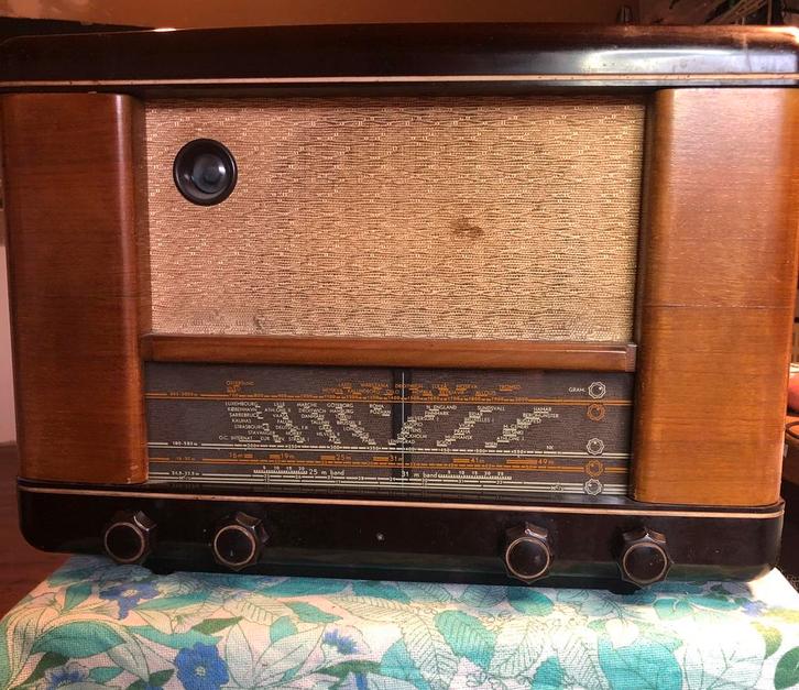 Oude radio 's te koop ., Antiek en Kunst, Antiek | Tv's en Audio, Ophalen of Verzenden