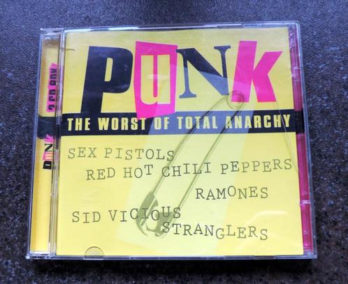 Dubbel CD - Punk: The Worst of Total Anarchy, Cd's en Dvd's, Cd's | Verzamelalbums, Zo goed als nieuw, Overige genres, Ophalen of Verzenden