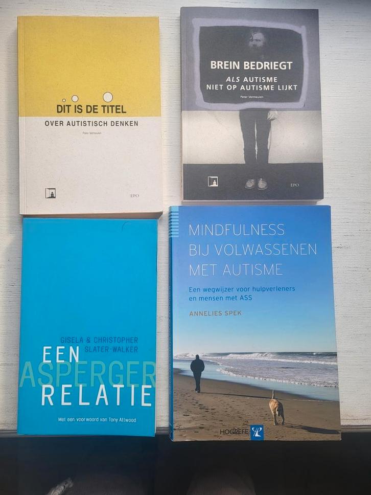 Boeken over autisme (5 euro per boek), Boeken, Psychologie, Zo goed als nieuw, Ophalen of Verzenden