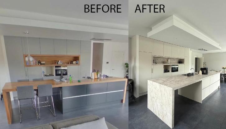 Geef je keuken een nieuwe look zonder verbouwing!, Huis en Inrichting, Keuken | Complete keukens, Nieuw, Overige typen, Overige kleuren