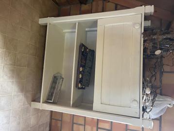 Bureaukast hout, Huis en Inrichting, Kasten | Roldeurkasten en Archiefkasten, Ophalen