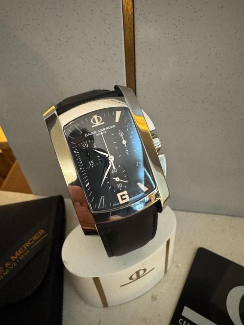 Mooi Horloge Baume et Mercier Hampton XL CHRONOGRAAF, Handtassen en Accessoires, Overige Accessoires, Zo goed als nieuw, Ophalen of Verzenden