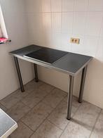 Tafel met kookvuur, Huis en Inrichting, Tafels | Statafels, Ophalen of Verzenden, Zo goed als nieuw