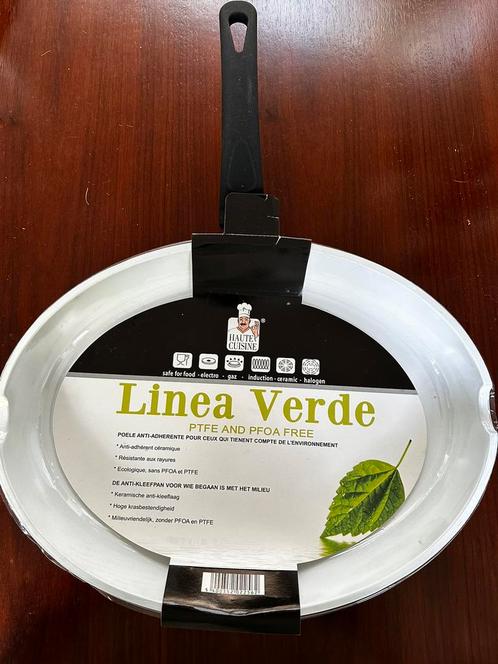 Haute cuisine Linea Verde vispan, Huis en Inrichting, Keuken | Potten en Pannen, Nieuw, Aluminium, Ophalen