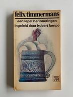 Felix Timmermans, Een lepel herinneringen ingeleid door Hube, Utilisé, Enlèvement ou Envoi