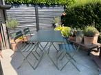 Bistroset in zeer goede staat, Tuin en Terras, Tuinsets en Loungesets, Ophalen, Zo goed als nieuw