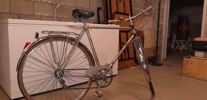 vintage herenfiets jaren 60, Fietsen en Brommers, Fietsen | Oldtimers, 55 tot 59 cm, Jaren '60 of nieuwer, Ophalen
