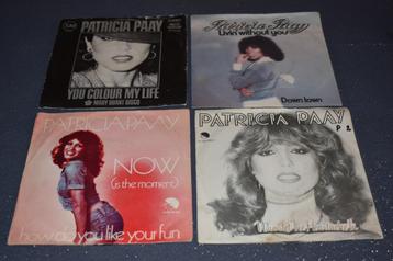 45t's van de Nederlandse zangeres Patricia PAAY beschikbaar voor biedingen