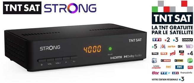 Strong SRT 7408 HD TNTSAT PROMOTION, TV, Hi-fi & Vidéo, Antennes paroboliques, Neuf, Accessoires d'antenne (parabolique), Autres marques