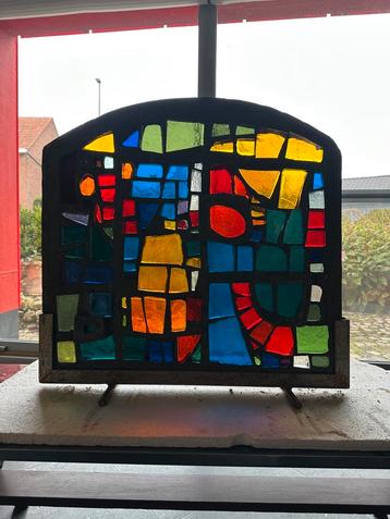 Glas kunst Brutalisme 1960 beschikbaar voor biedingen