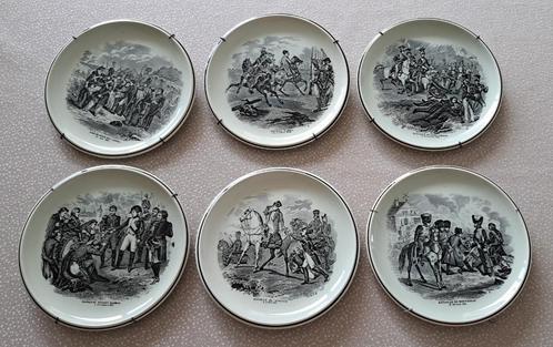 Napoleon Bonaparte  "Boch Delfts" bordjes, Antiek en Kunst, Antiek | Porselein, Ophalen