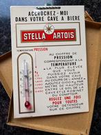 Stella Artois reclamebord met thermometer, Verzamelen, Ophalen, Zo goed als nieuw, Stella Artois