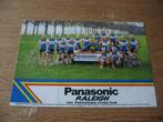 Panasonic Raleigh 1984 Wielrennen prof. Racing Team Sticker, Ophalen of Verzenden, Nieuw, Poster, Plaatje of Sticker