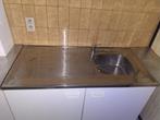 Keukenspoelbak 600x1200 met kraan, Huis en Inrichting, Keuken | Keukenelementen, Ophalen, Gebruikt, 100 tot 150 cm, 200 cm of meer
