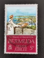Bermuda 1977 - Koningin Elizabeth II zilveren jubileum, Postzegels en Munten, Postzegels | Amerika, Ophalen of Verzenden, Midden-Amerika