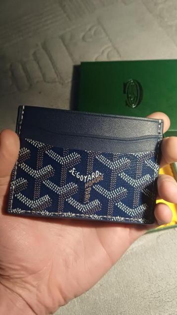 Goyard Kaarthouder Marine Blauw beschikbaar voor biedingen