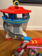 Paw patrol toren en autoset, Kinderen en Baby's, Ophalen, Zo goed als nieuw