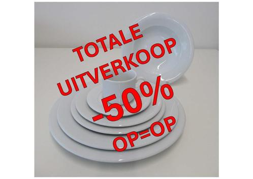 Nieuw servies -50% solden | wit hotel porselein | Artemis, Huis en Inrichting, Keuken | Servies, Nieuw, Compleet servies, Effen