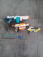 2 nerf geweren en 1 x-shot geweer met 30 kogels, Ophalen, Zo goed als nieuw