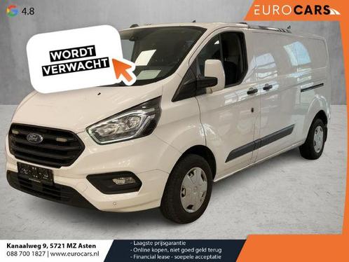 Ford Transit Custom 131pk L2H2 Trend 2x Schuifdeur Apple Car, Auto's, Bestelwagens en Lichte vracht, Bedrijf, Te koop, ABS, Achteruitrijcamera