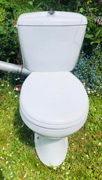 Toilet met stortbak en zitje, Ophalen, Gebruikt, Overige typen